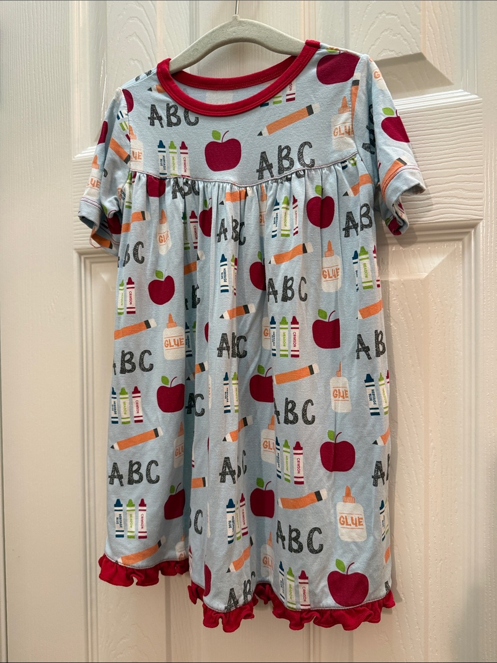 Kids ABC Back-to-School Kickee Pants Swing Dress